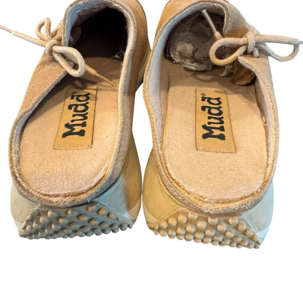 Vintage Mudd Y2K Willi Clog Babydoll Suede Chunky Platform 8.5‎